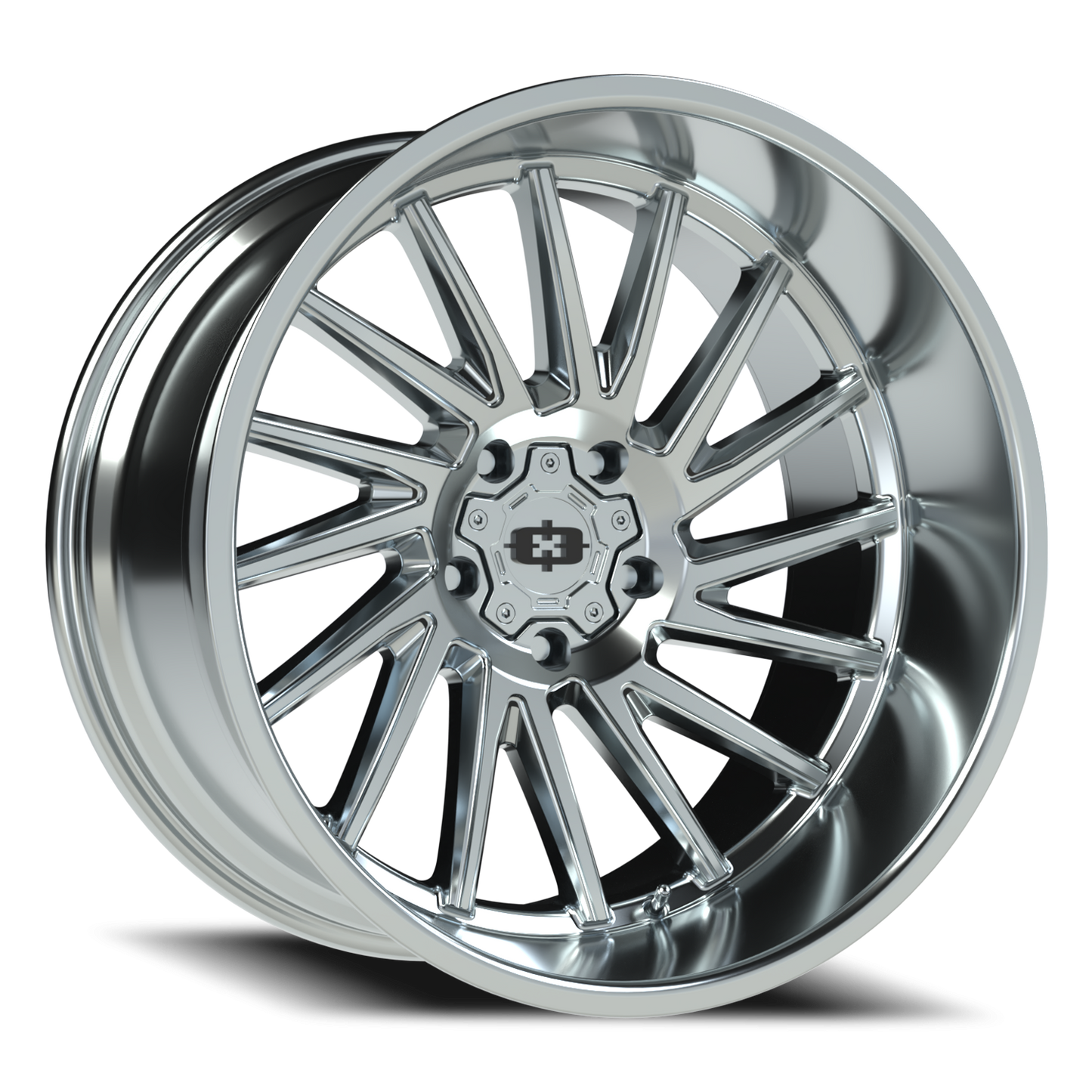 Vision Rapier 22X12 Chrome Wheel