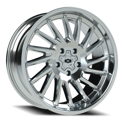 Vision Rapier 20X9 Chrome Wheel