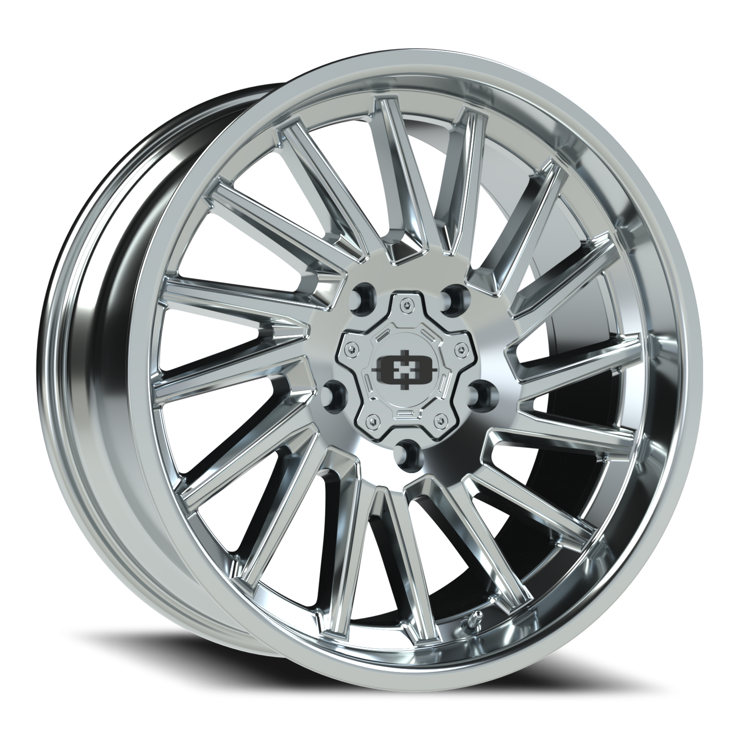 Vision Rapier 20X9 Chrome Wheel