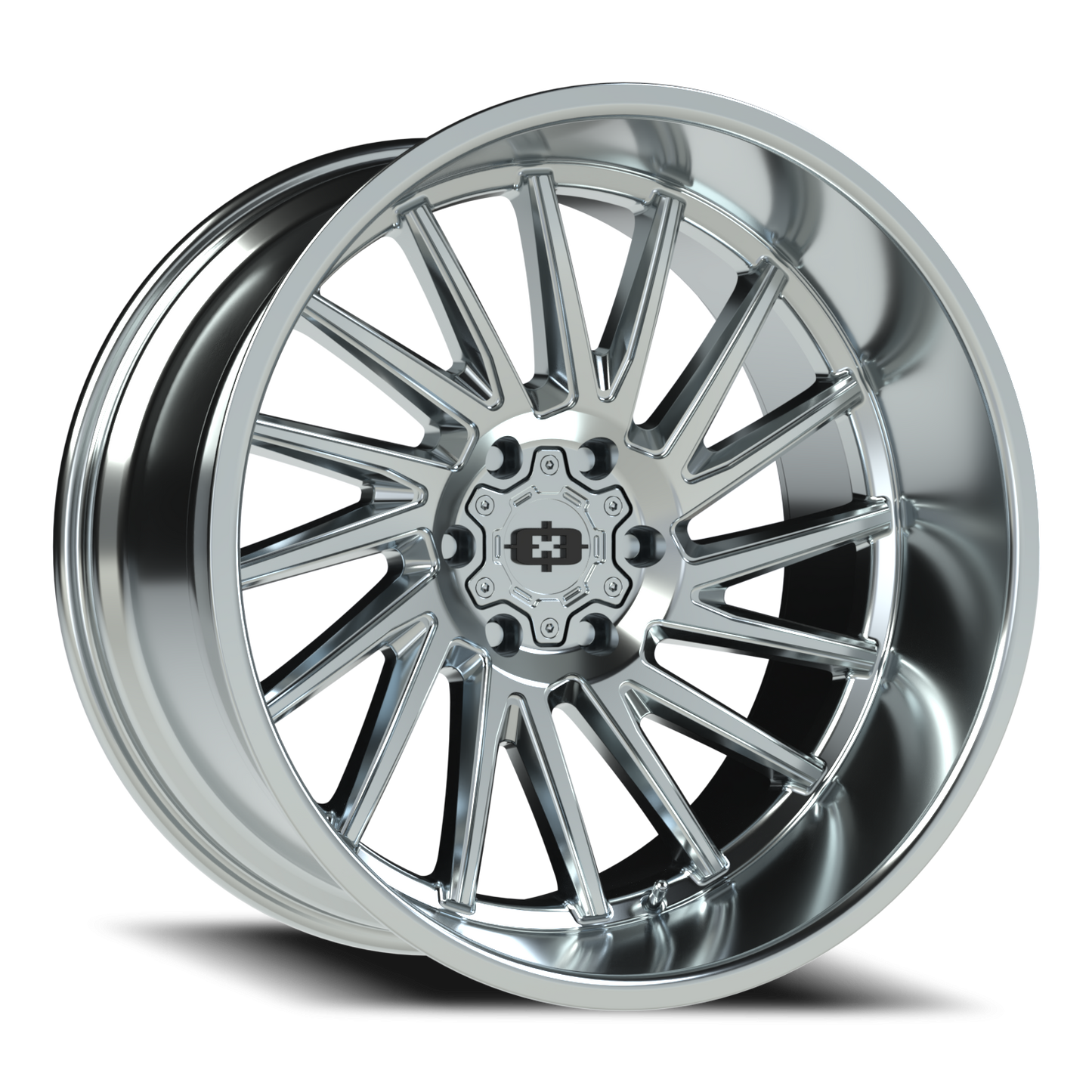 Vision Rapier 22X12 Chrome Wheel