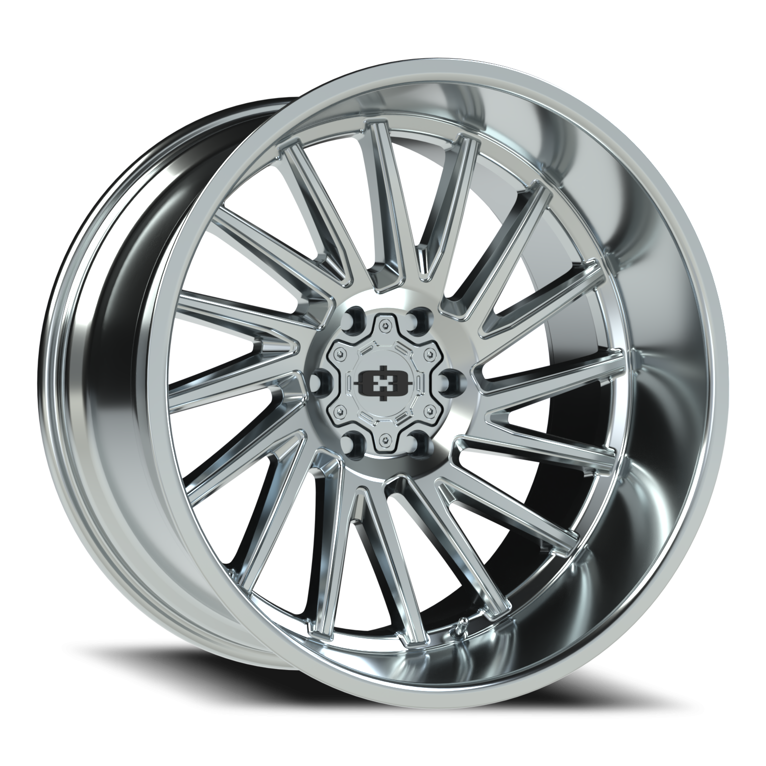 Vision Rapier 22X12 Chrome Wheel