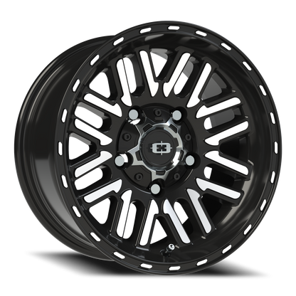 Vision Nexus 15X7.5 Gloss Black Machined Face Wheel