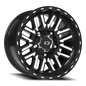 Vision Nexus 15X7.5 Gloss Black Machined Face Wheel