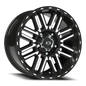 Vision Nexus 17X8.5 Gloss Black Machined Face Wheel