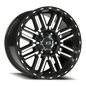 Vision Nexus 17X8.5 Gloss Black Machined Face Wheel