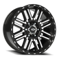 Vision Nexus 18X8.5 Gloss Black Machined Face Wheel