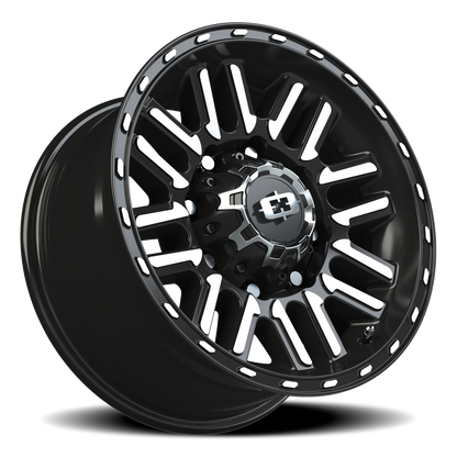 Vision Nexus 16X8 Gloss Black Machined Face Wheel