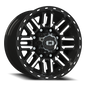 Vision Nexus 16X8 Gloss Black Machined Face Wheel