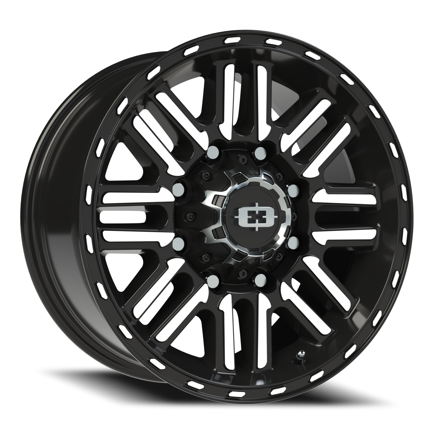 Vision Nexus 17X8.5 Gloss Black Machined Face Wheel