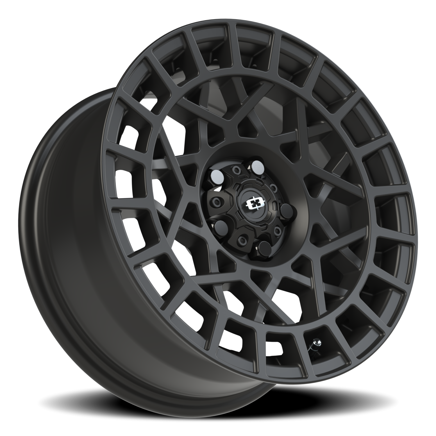Vision Savage 15X7 Satin Black Wheel