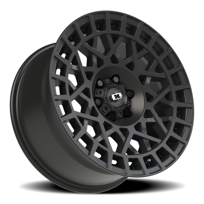 Vision Savage 17X8.5 Satin Black Wheel