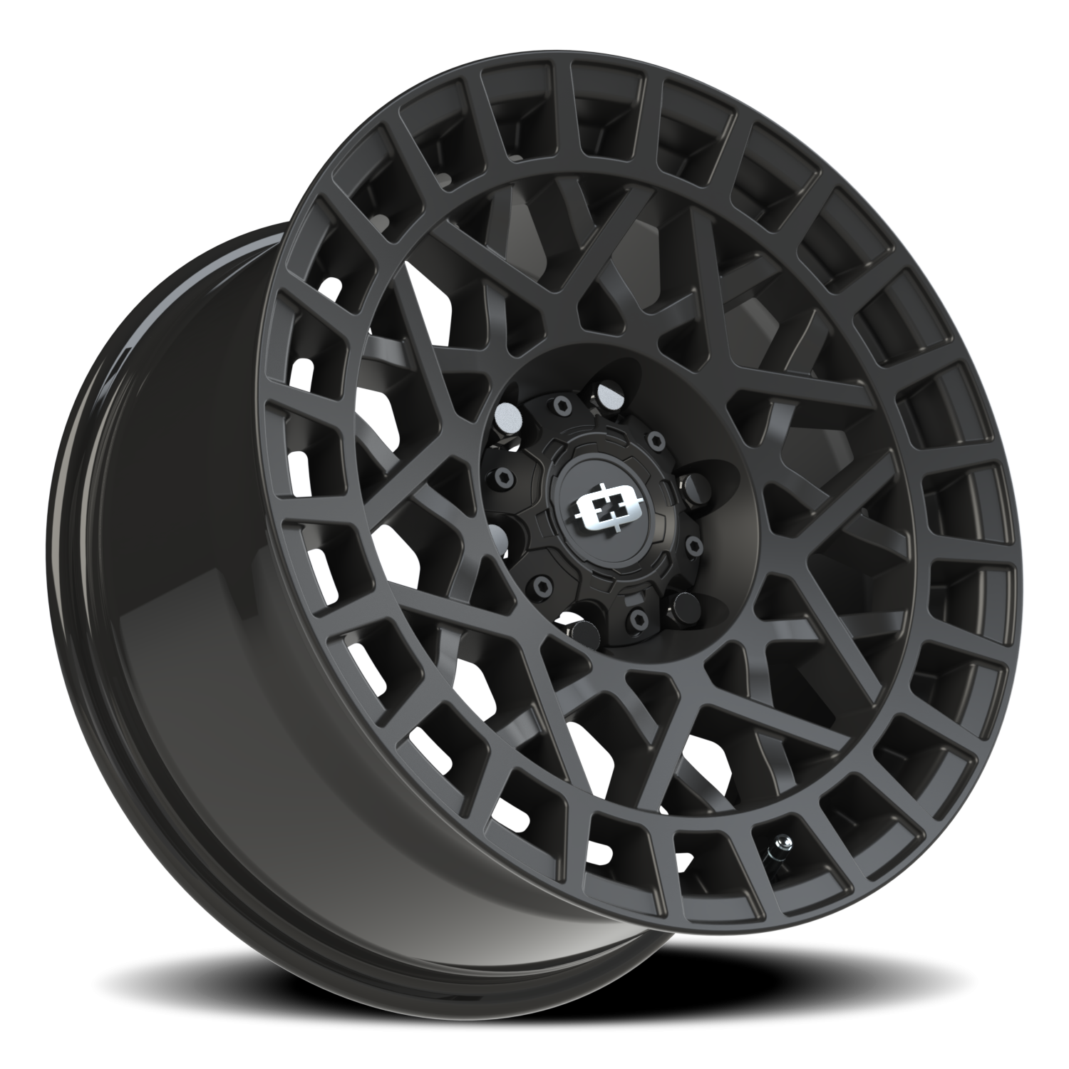 Vision Savage 17X8.5 Satin Black Wheel