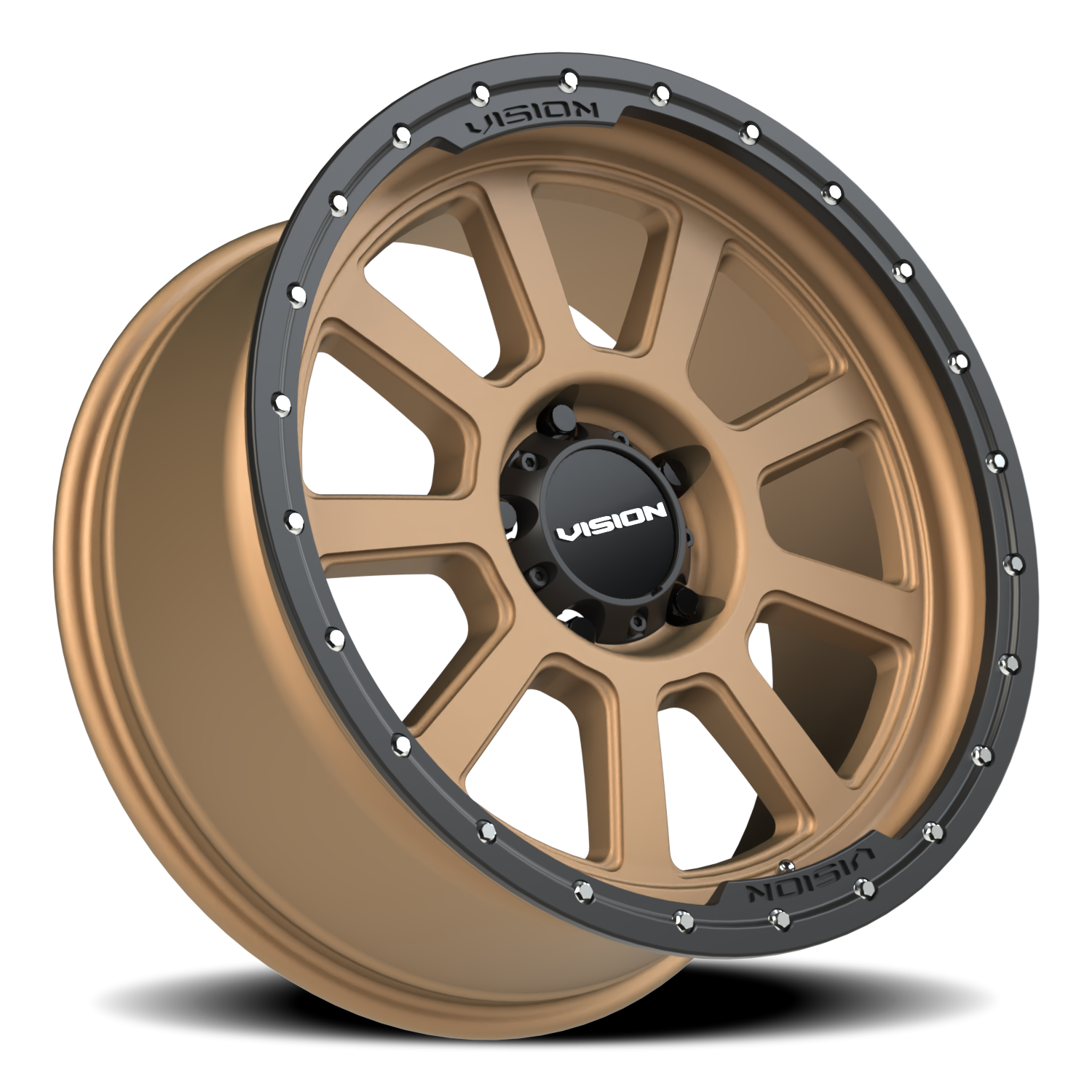 Vision Ojos 20X9 Bronze Wheel
