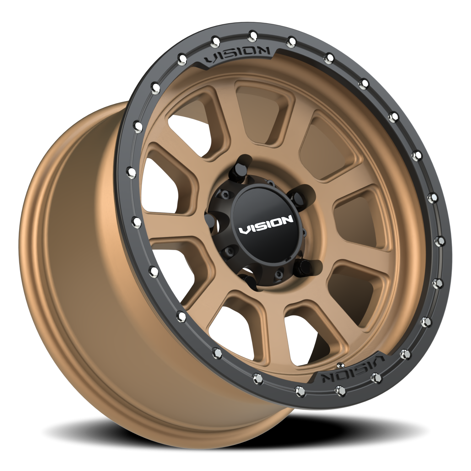 Vision Ojos 17X9 Bronze Wheel