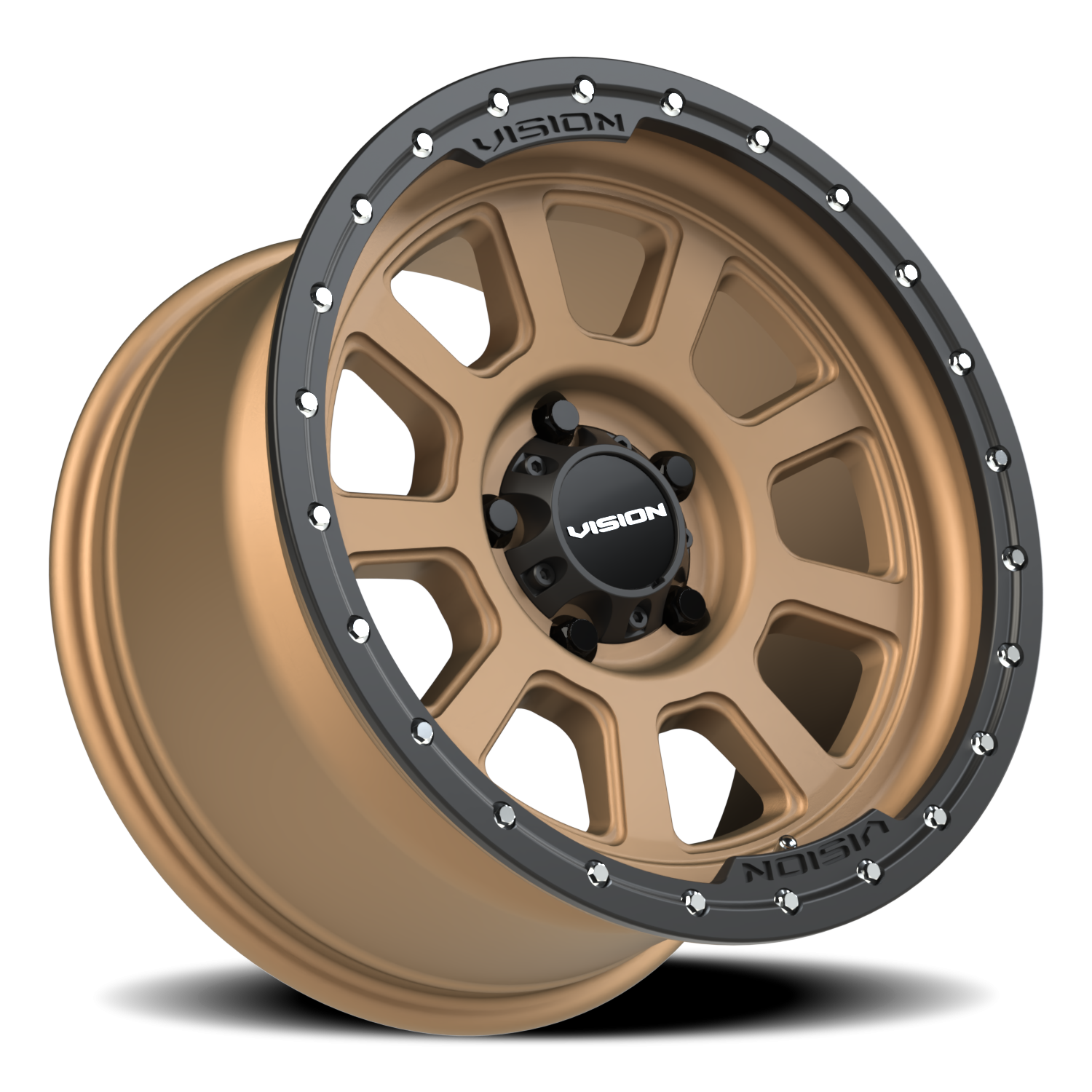 Vision Ojos 17X9 Bronze Wheel