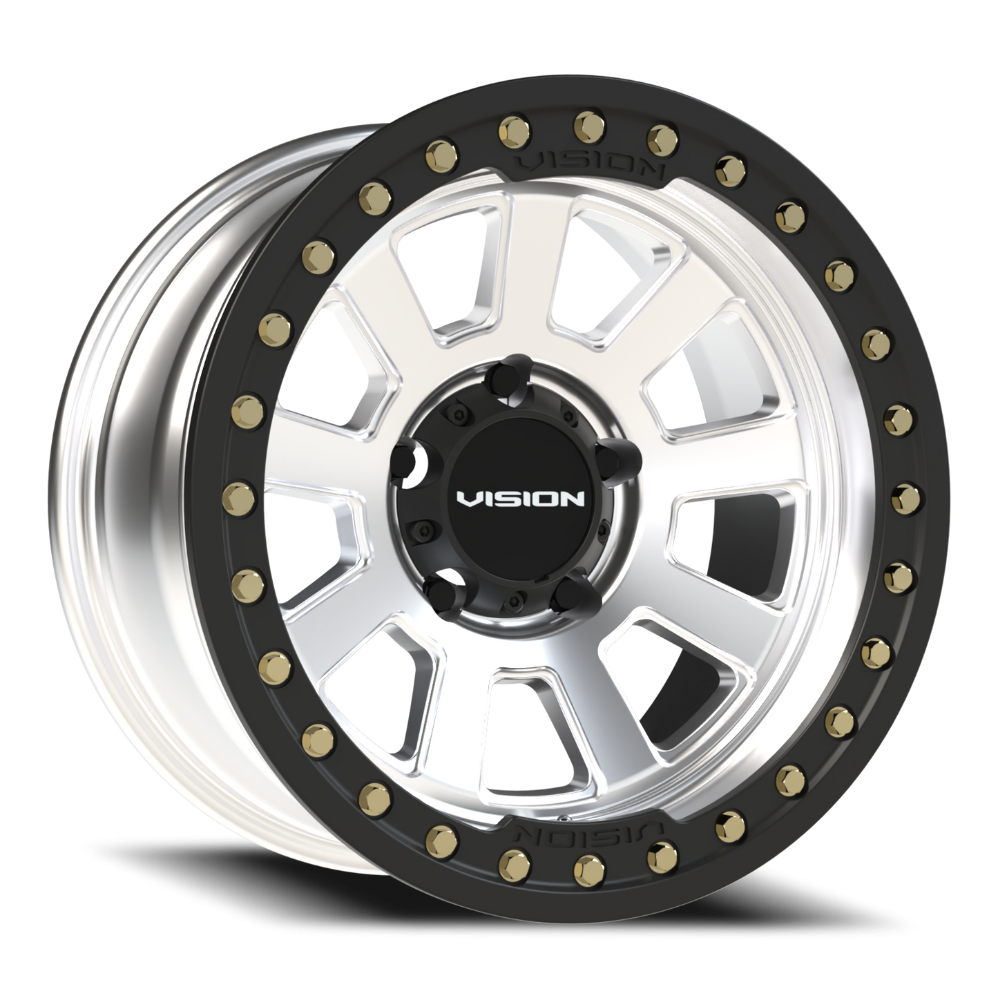 Vision Ojos 17X9 Machined Wheel