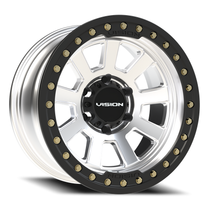 Vision Ojos 17X9 Machined Wheel