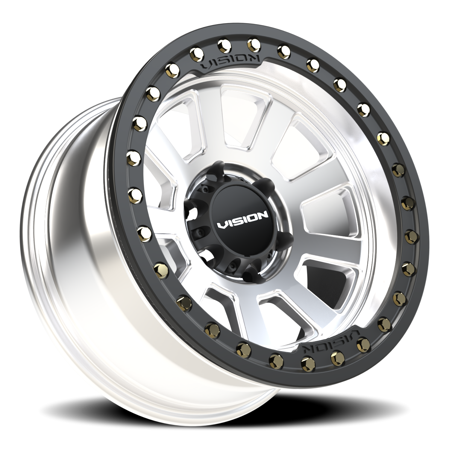 Vision Ojos 17X9 Machined Wheel