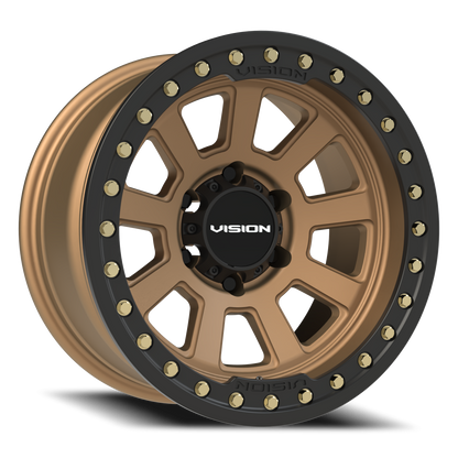 Vision Ojos 17X9 Bronze Wheel