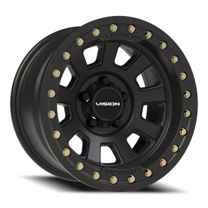 Vision Ojos 15X8 Satin Black Wheel