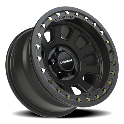 Vision Ojos 15X8 Satin Black Wheel