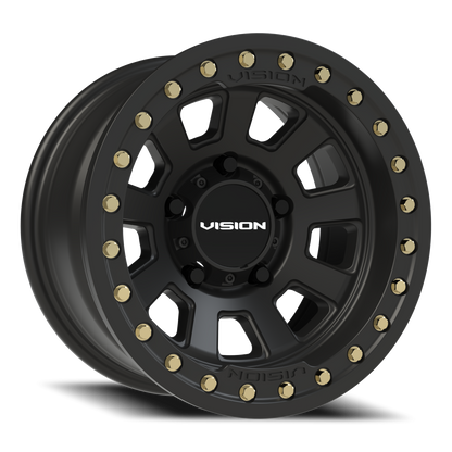 Vision Ojos 15X8 Satin Black Wheel