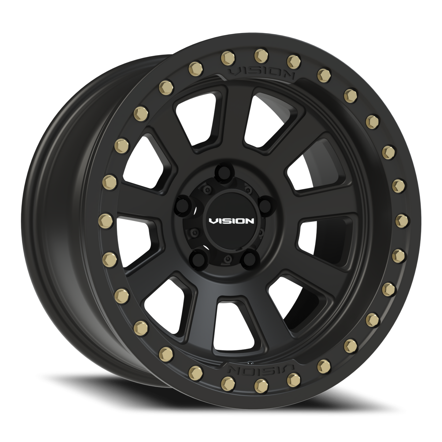 Vision Ojos 17X9 Satin Black Wheel