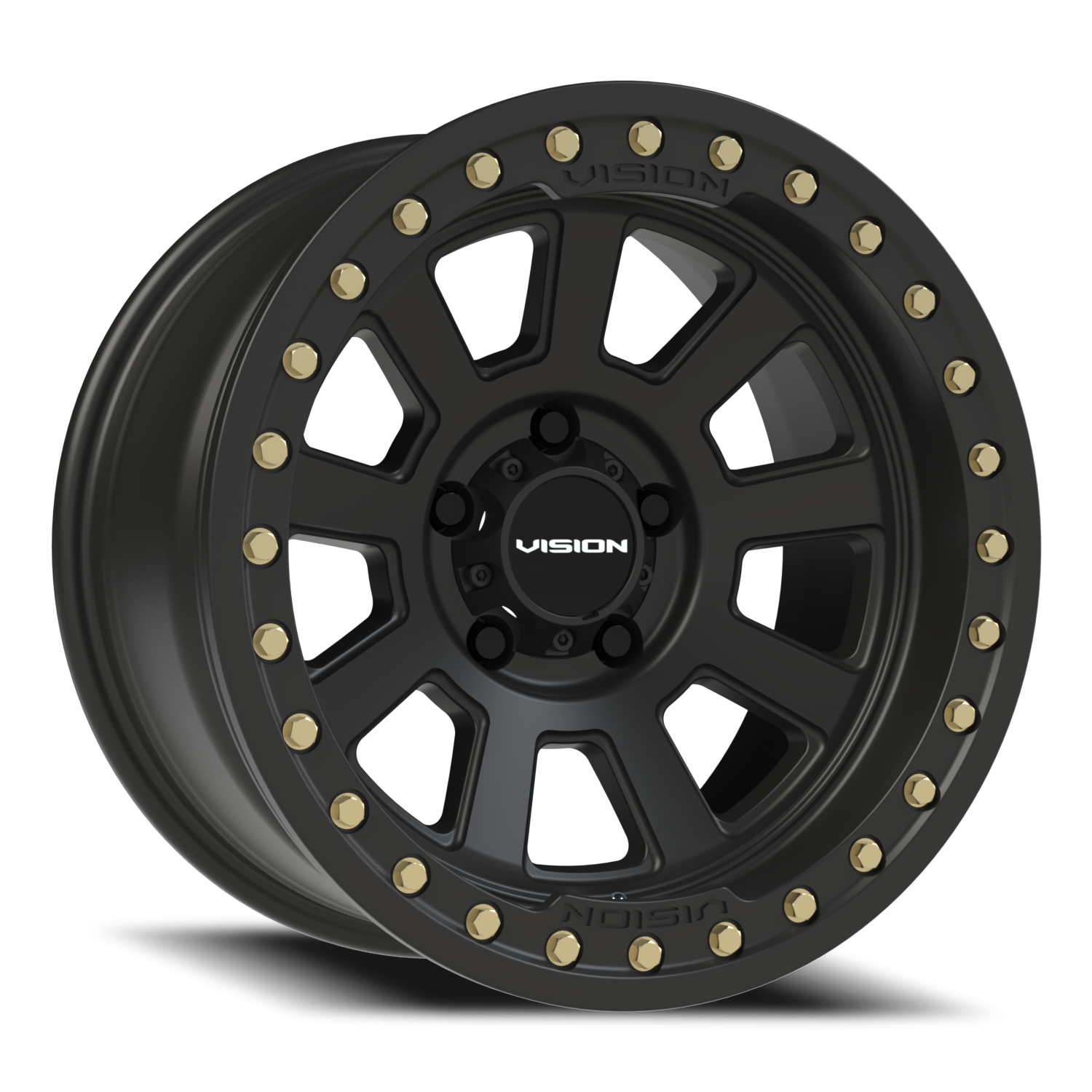 Vision Ojos 17X9 Satin Black Wheel