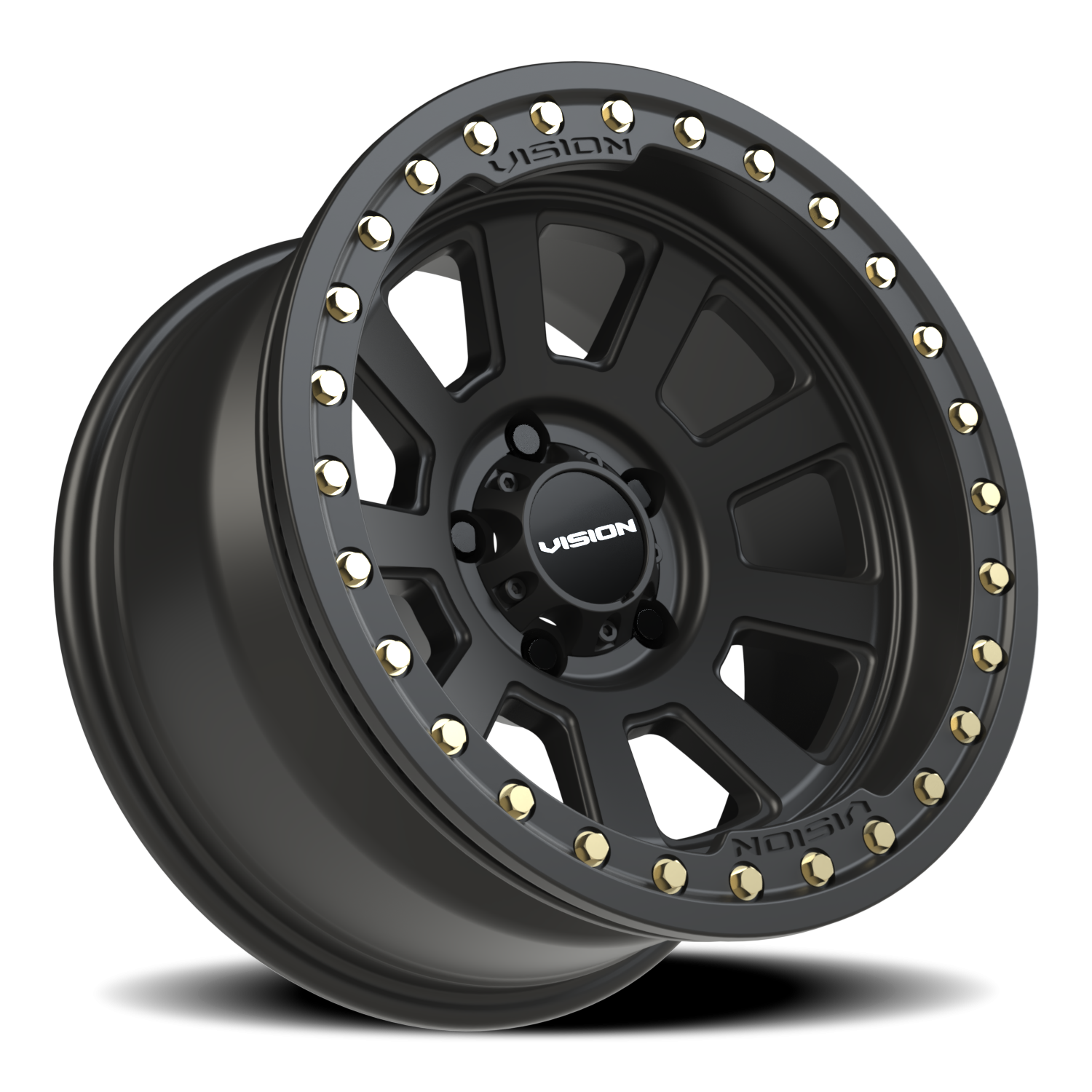 Vision Ojos 17X9 Satin Black Wheel