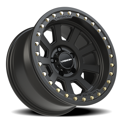 Vision Ojos 17X9 Satin Black Wheel