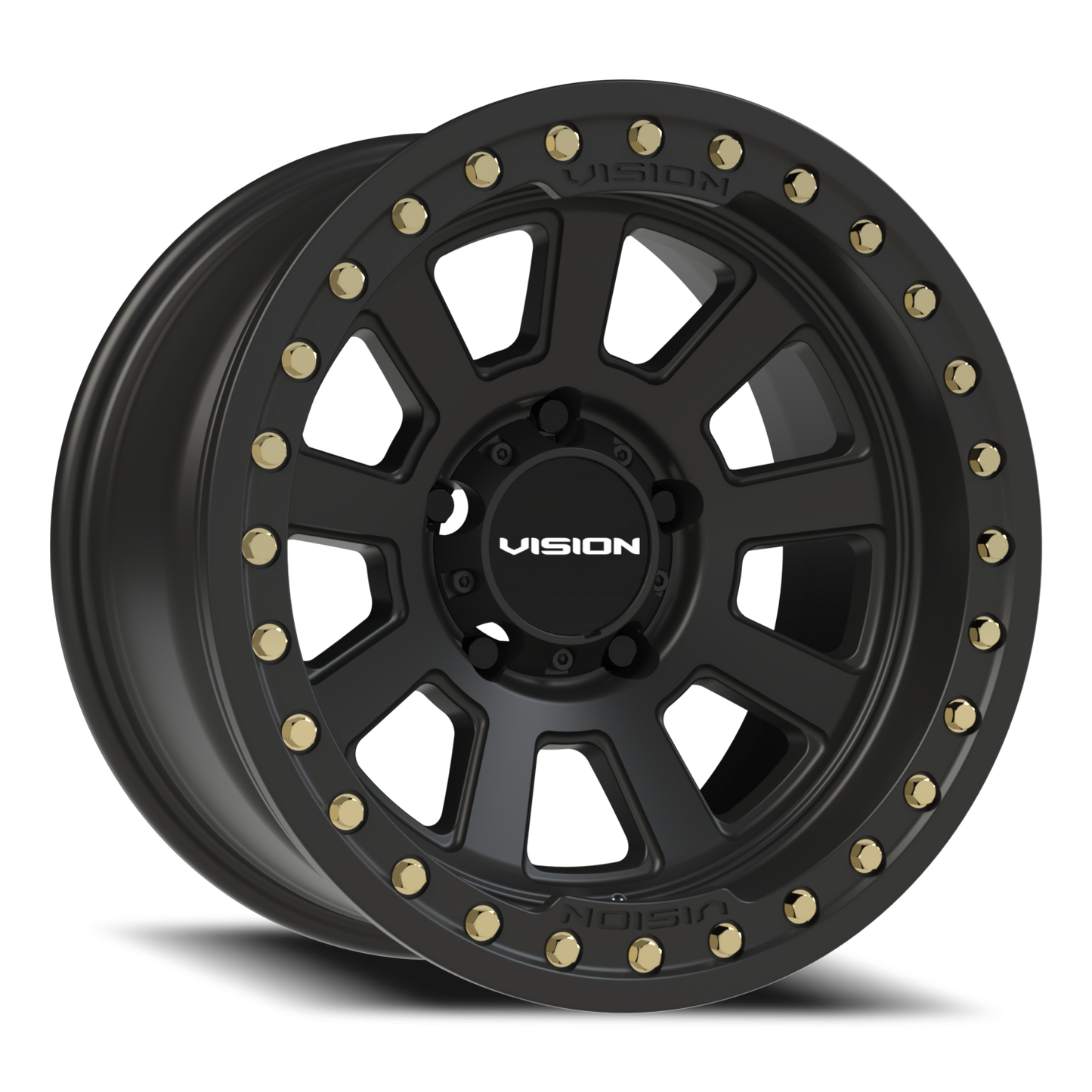 Vision Ojos 17X9 Satin Black Wheel