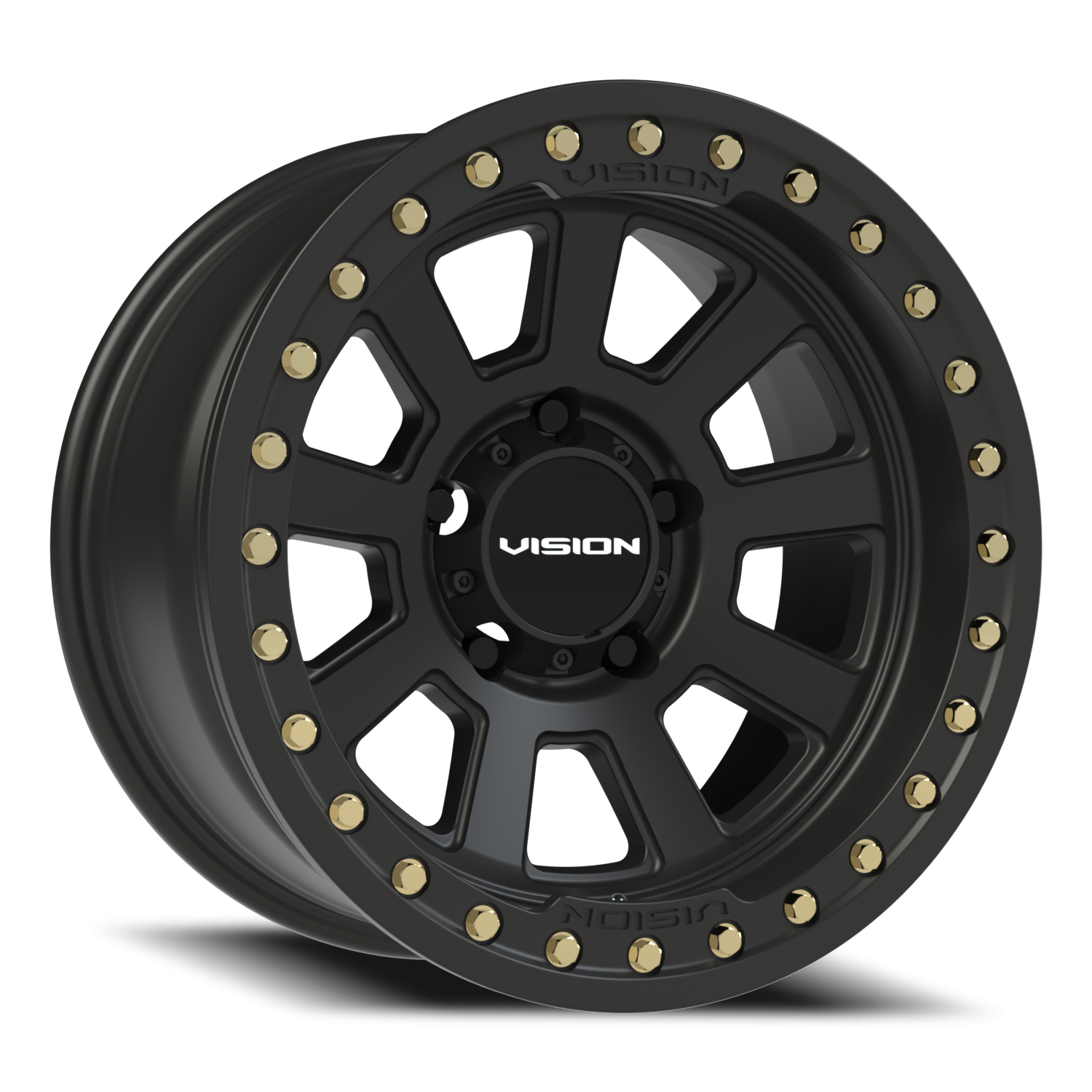 Vision Ojos 17X9 Satin Black Wheel