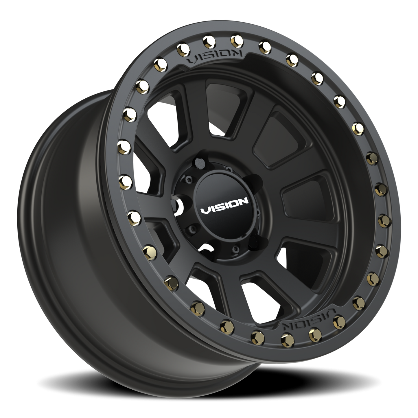 Vision Ojos 17X9 Satin Black Wheel