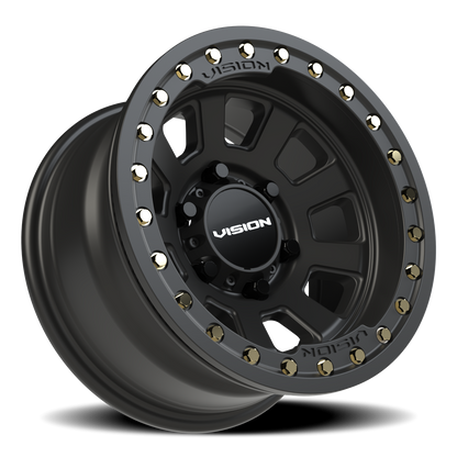 Vision Ojos 15X8 Satin Black Wheel