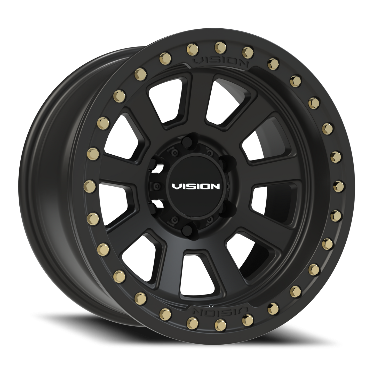 Vision Ojos 17X9 Satin Black Wheel