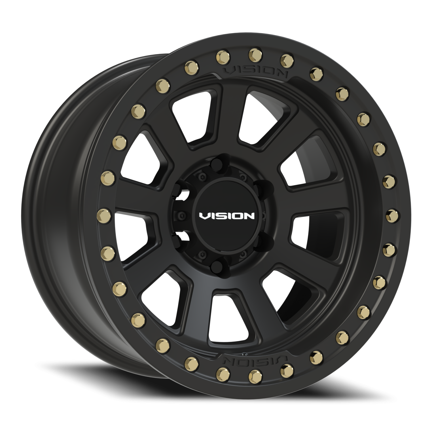 Vision Ojos 17X9 Satin Black Wheel