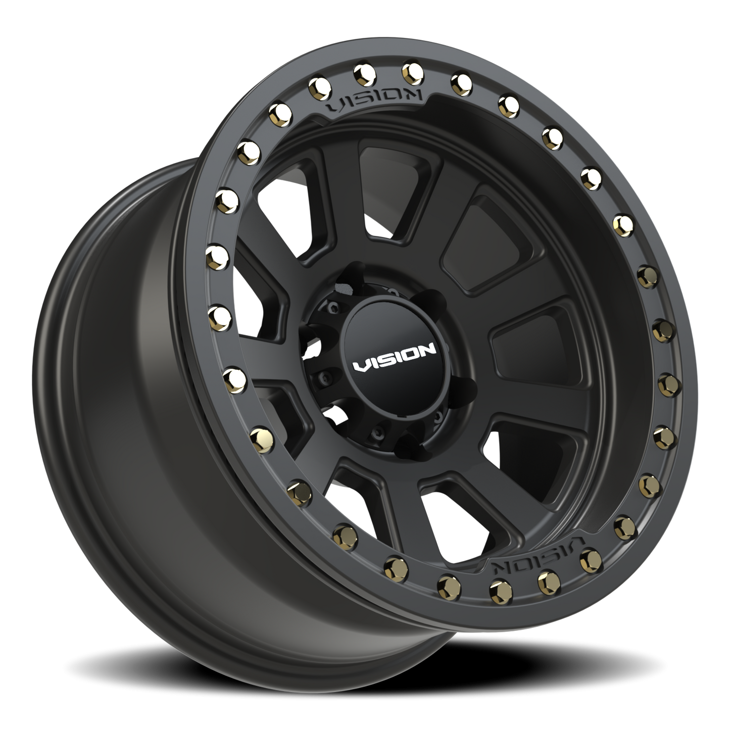 Vision Ojos 17X9 Satin Black Wheel