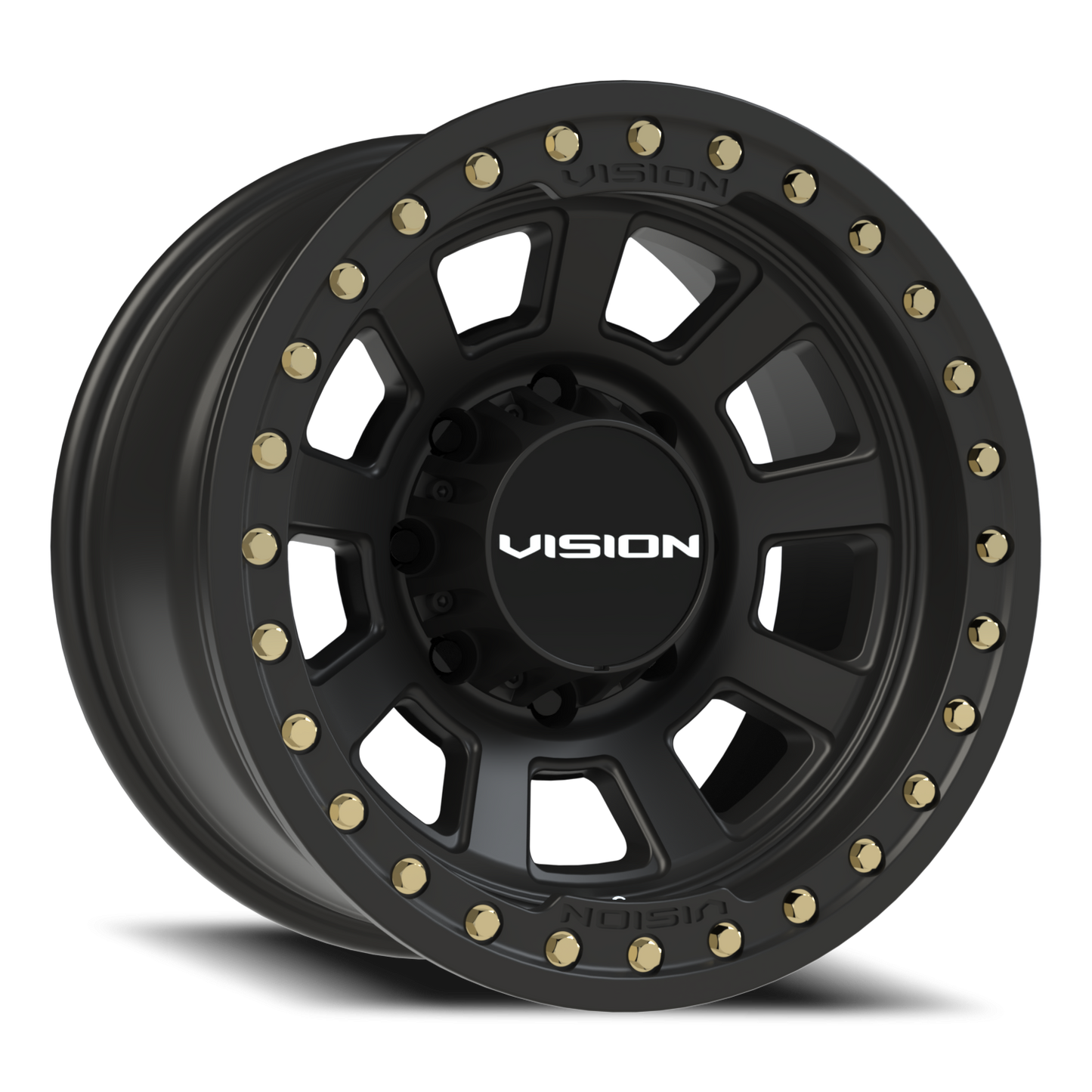 Vision Ojos 17X9 Satin Black Wheel
