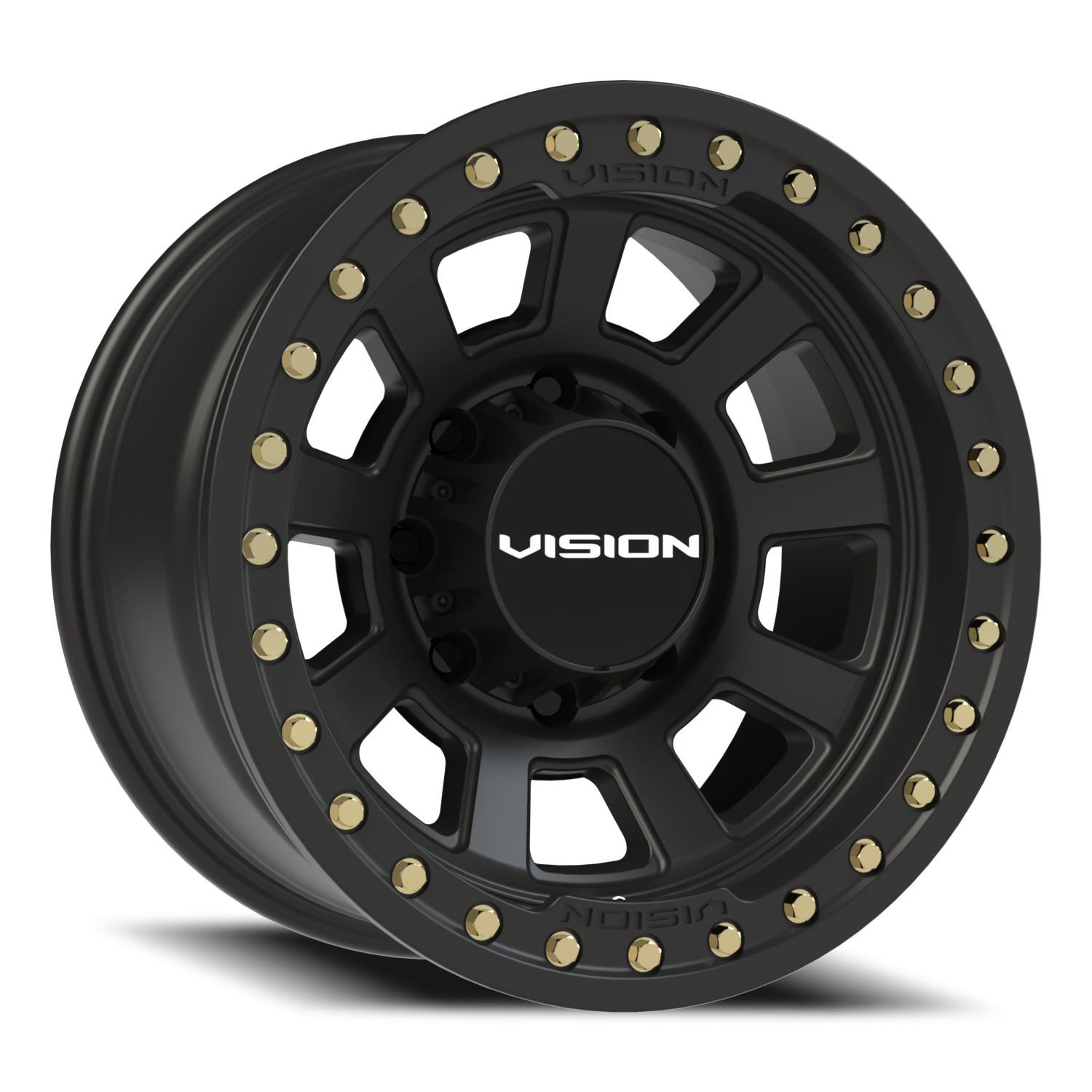 Vision Ojos 17X9 Satin Black Wheel
