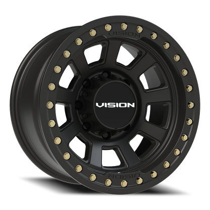 Vision Ojos 17X9 Satin Black Wheel