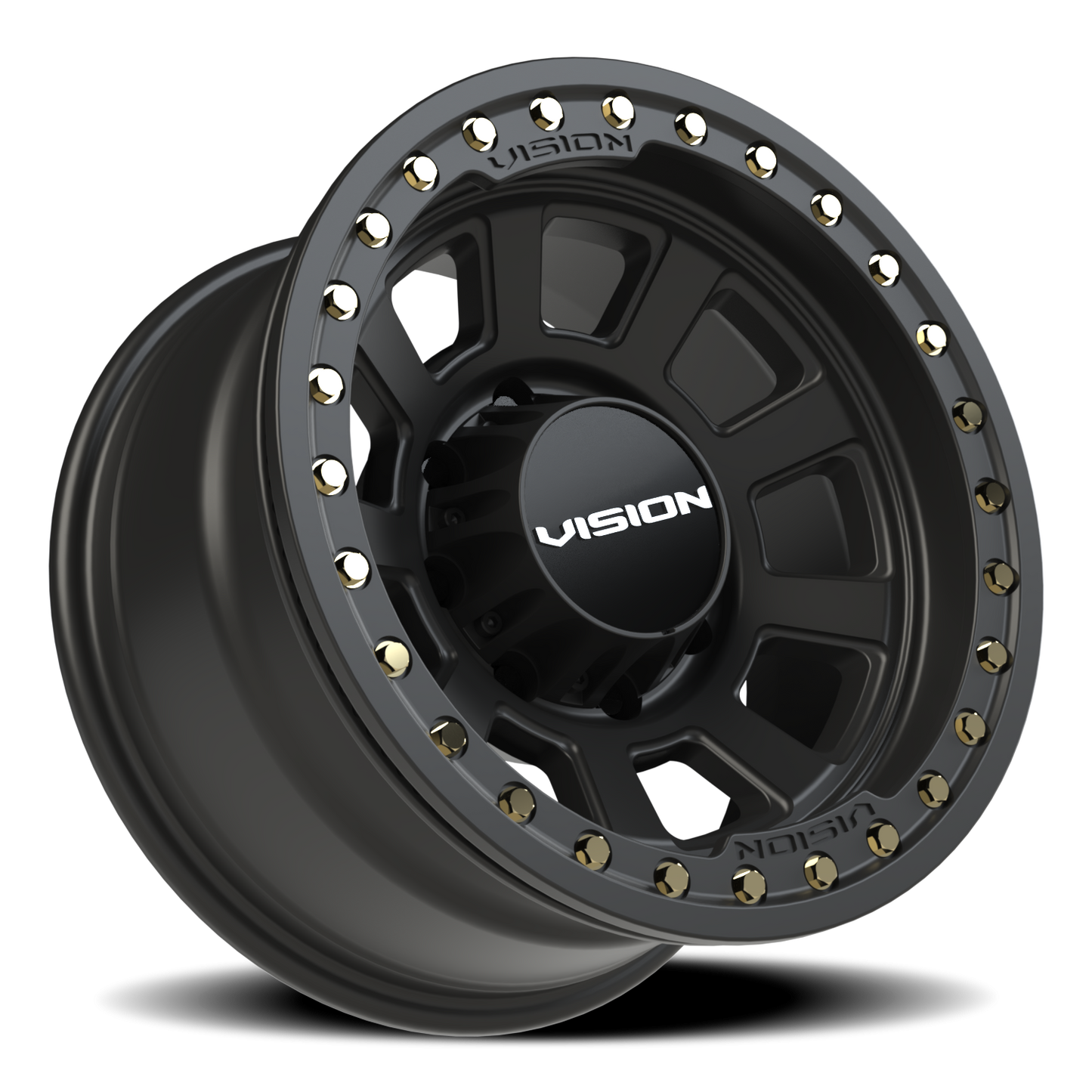 Vision Ojos 17X9 Satin Black Wheel