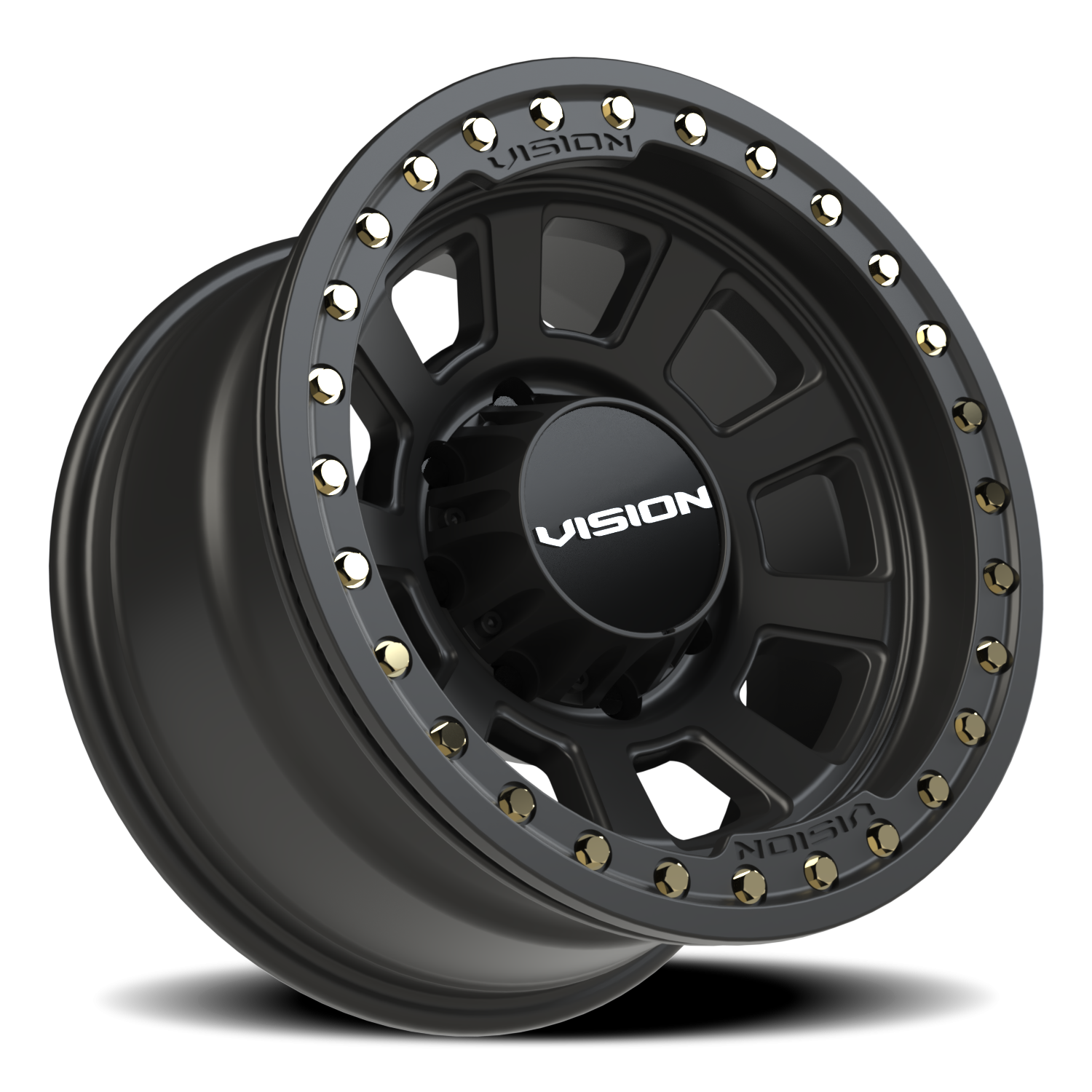 Vision Ojos 17X9 Satin Black Wheel
