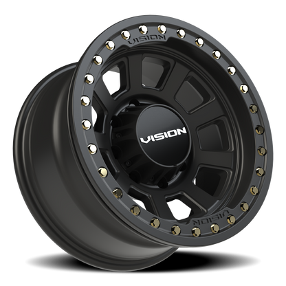 Vision Ojos 17X9 Satin Black Wheel