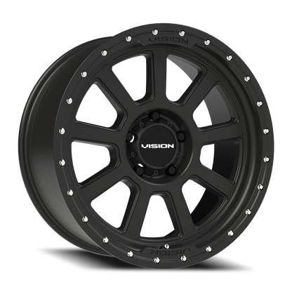 Vision Ojos 20X9 Satin Black Wheel