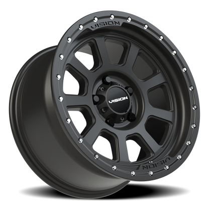 Vision Ojos 17X9 Satin Black Wheel
