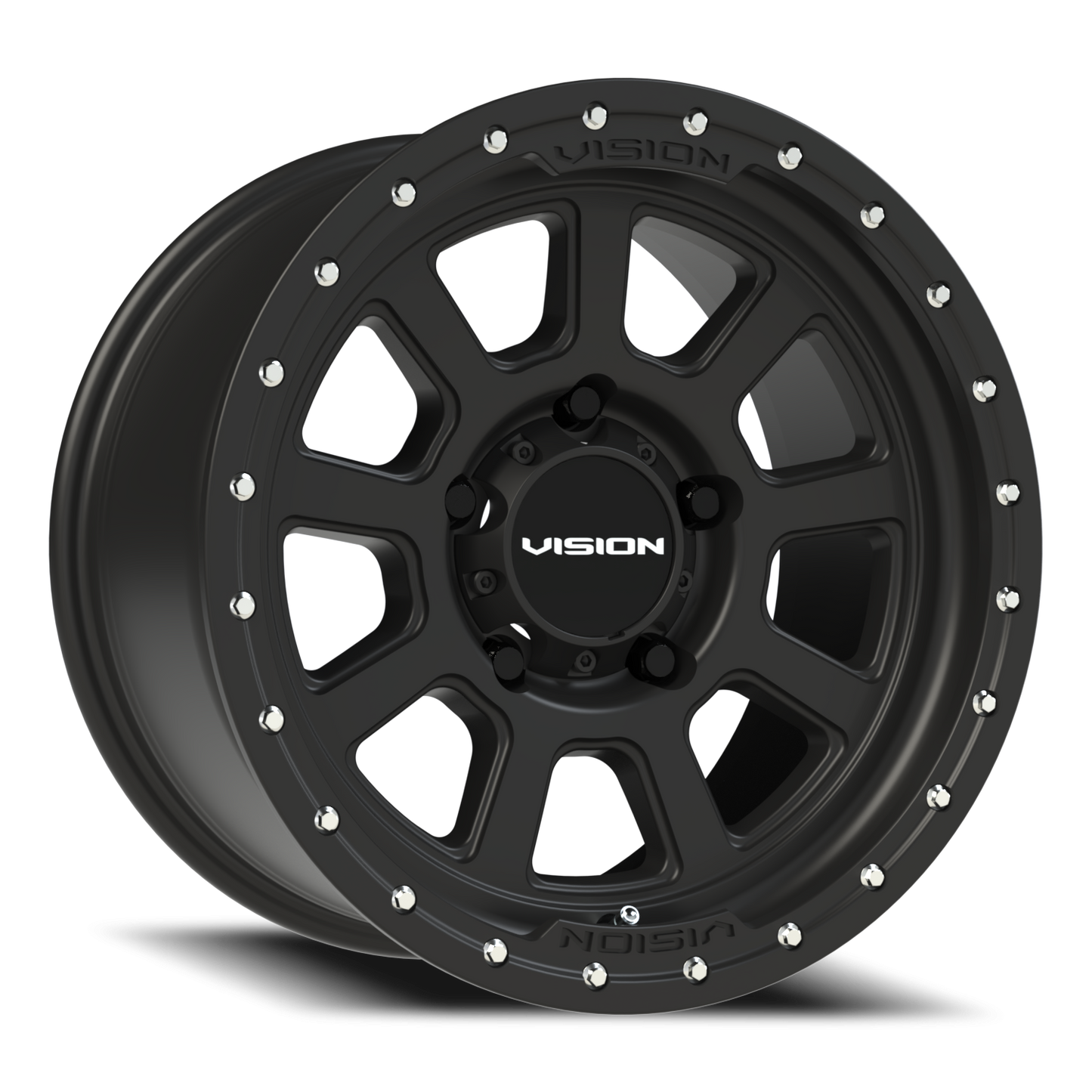 Vision Ojos 17X9 Satin Black Wheel