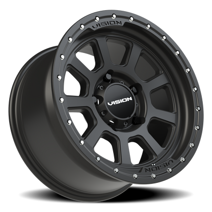 Vision Ojos 17X9 Satin Black Wheel