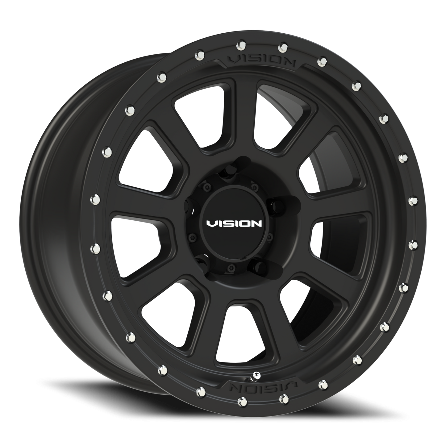 Vision Ojos 18X9 Satin Black Wheel
