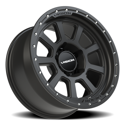 Vision Ojos 18X9 Satin Black Wheel