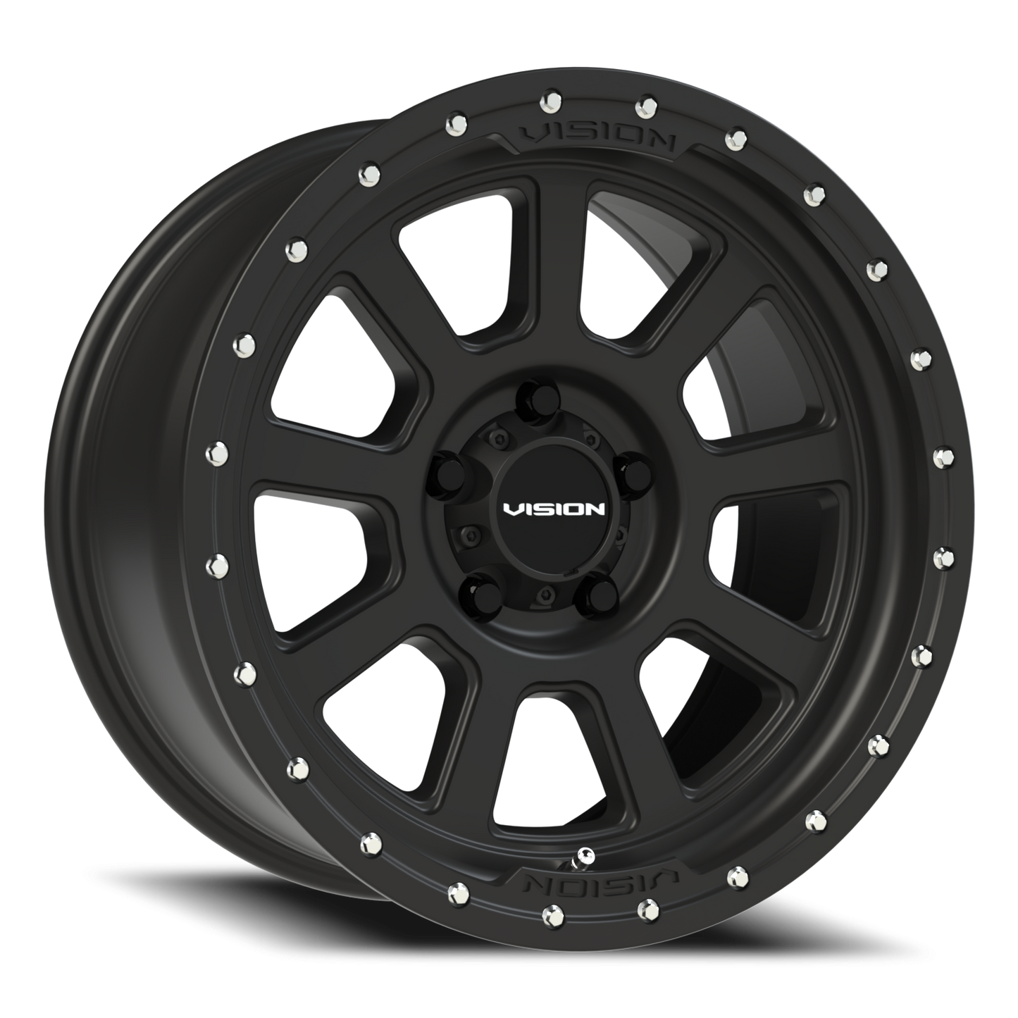 Vision Ojos 18X9 Satin Black Wheel